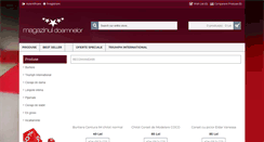 Desktop Screenshot of magazinuldoamnelor.ro