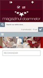 Mobile Screenshot of magazinuldoamnelor.ro